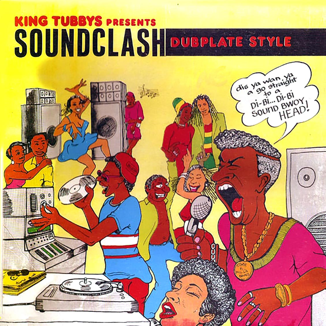 King Tubby, Johnny Osbourne, Conroy Smith, Fuzzy Jones, Etc. - Soundclash Dub Plate Style Volume 1 (Vocals) + Volume 2 (Dubs) (2xLP) - Vinyl LP