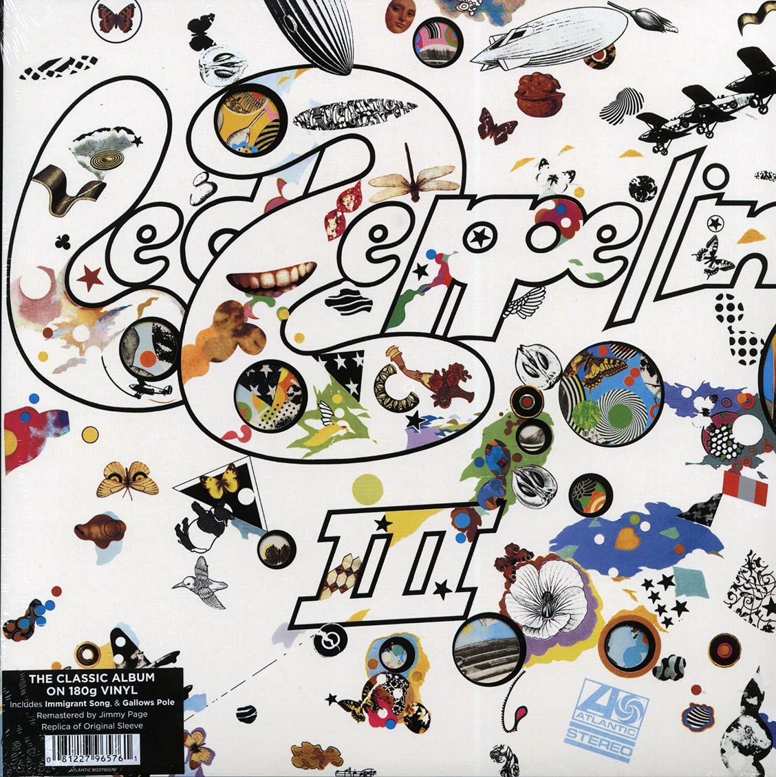 Led Zeppelin - Led Zeppelin III (die-cut jacket) (180g) (remastered) - Vinyl LP