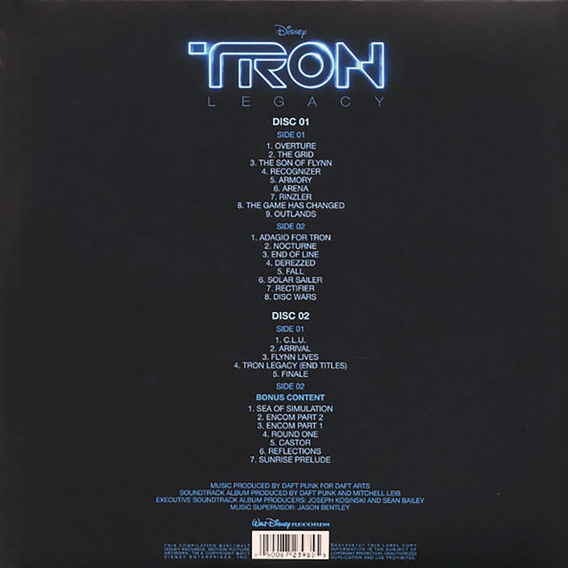 Daft Punk - Tron Legacy: Original Motion Picture Soundtrack - Vinyl LP, LP