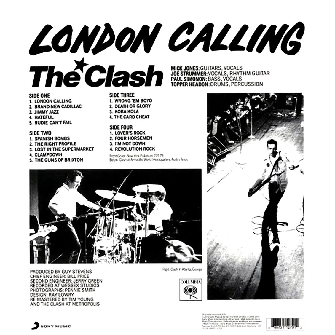 The Clash - London Calling (2xLP) (180g) - Vinyl LP, LP