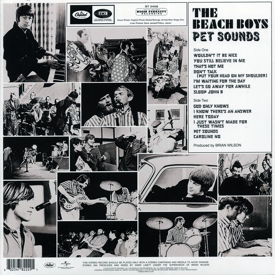 The Beach Boys - Pet Sounds (50th Anniv. Ed.) (stereo) (incl. mp3) (180g) - Vinyl LP, LP