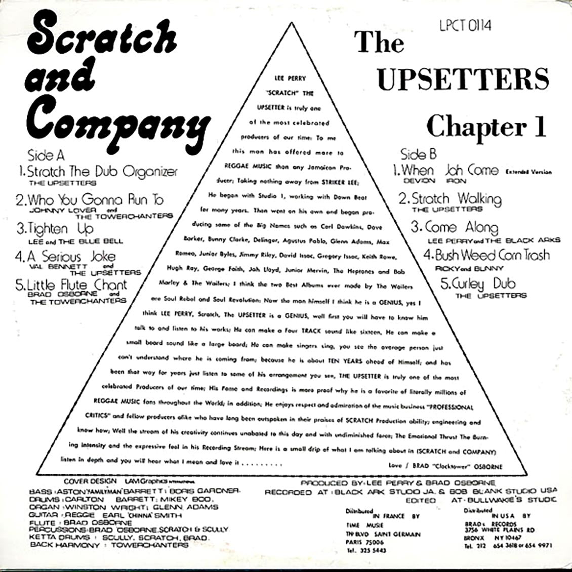 Lee Perry, Johnny Lover, Val Bennett, Devon Iron, The Uspetters, Bunny & Ricky - Scratch & Company: The Upsetters Chapter 1 - Vinyl LP, LP