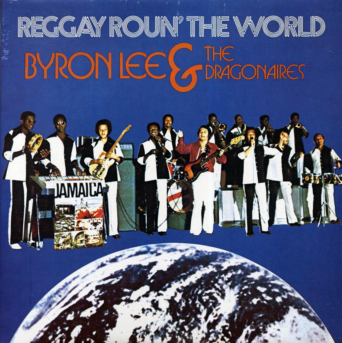 Byron Lee & The Dragonaires - Reggay Roun' The World (Jamaica press) (orig. press) - Vinyl LP