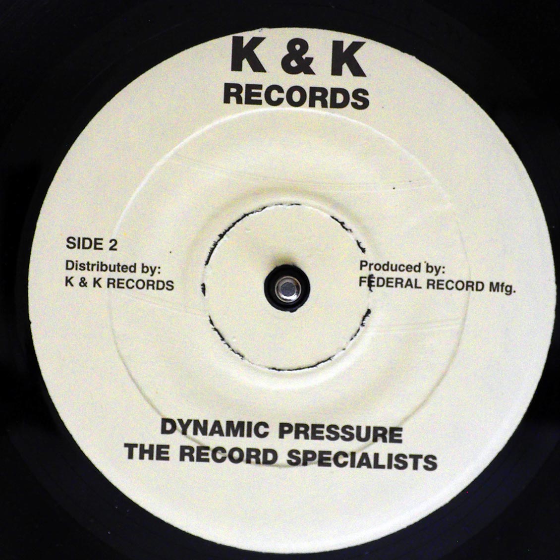 Hopeton Lewis - Sound & Pressure  /  The Record Specialists - Dynamic Pressure - 7", 7"