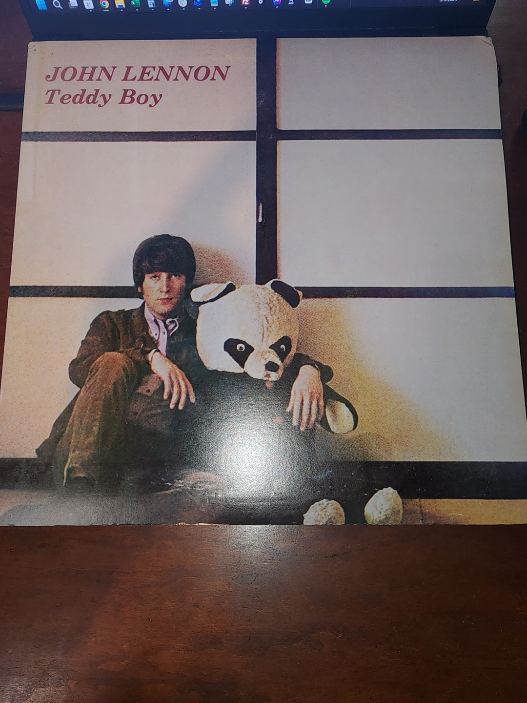 John Lennon - Teddy Boy Vinyl LP - Yellow Label, Midwest Music Beatles Rare NM 1979