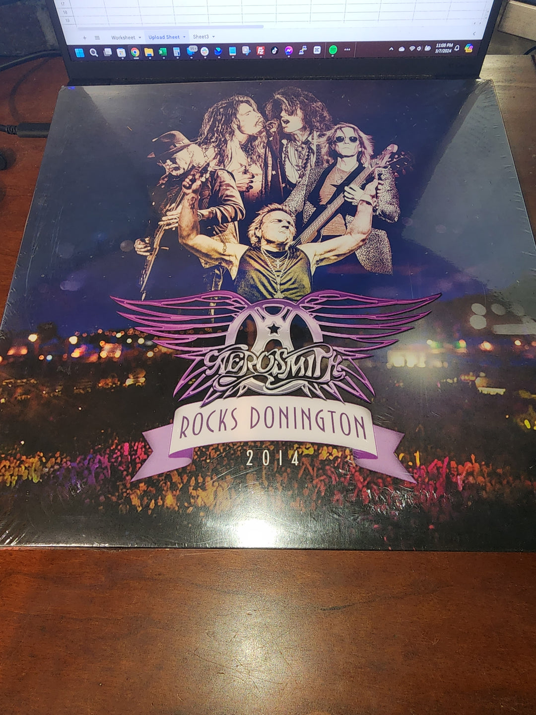 Aerosmith ‎– Rocks Donington 2014 3 × Vinyl, LP, Album, 180g DVD, DVD-Video, NTSC