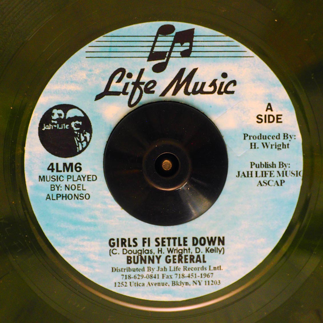 Bunny General - Girls Fi Settle Down  /  Terrible Cat - Many Many (rhythm: "Riding West") - 7"