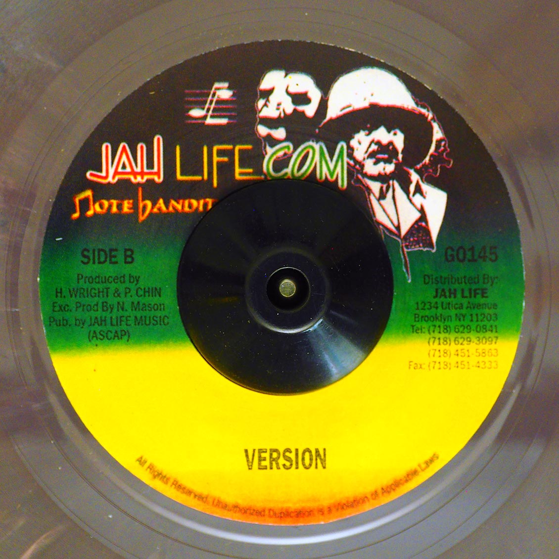 Barrington Levy, Beenie Man - Murderation  /  Version (rhythm: "Murderer / Hot Milk") - 7", 7"