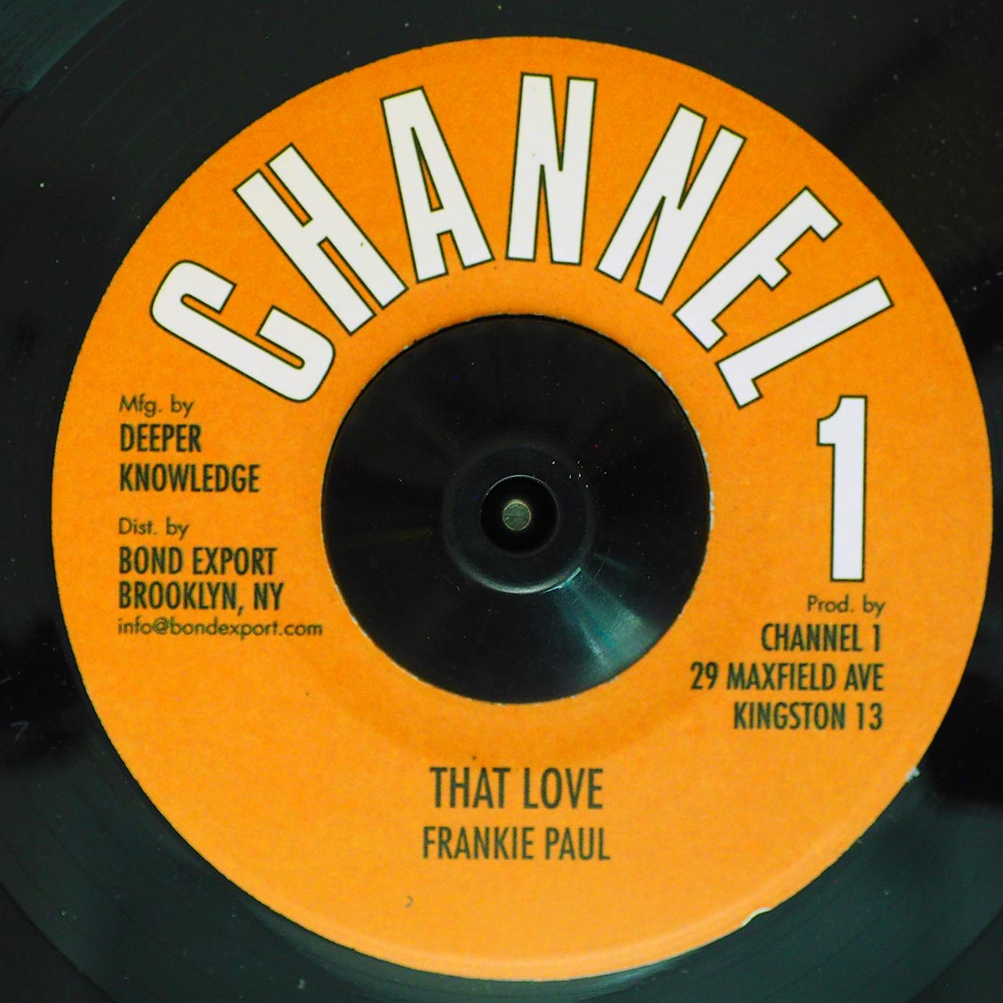 Frankie Paul - That Love  /  Roots Radics - Version (rhythm: "Black Roses AKA Here I Come") - 7"