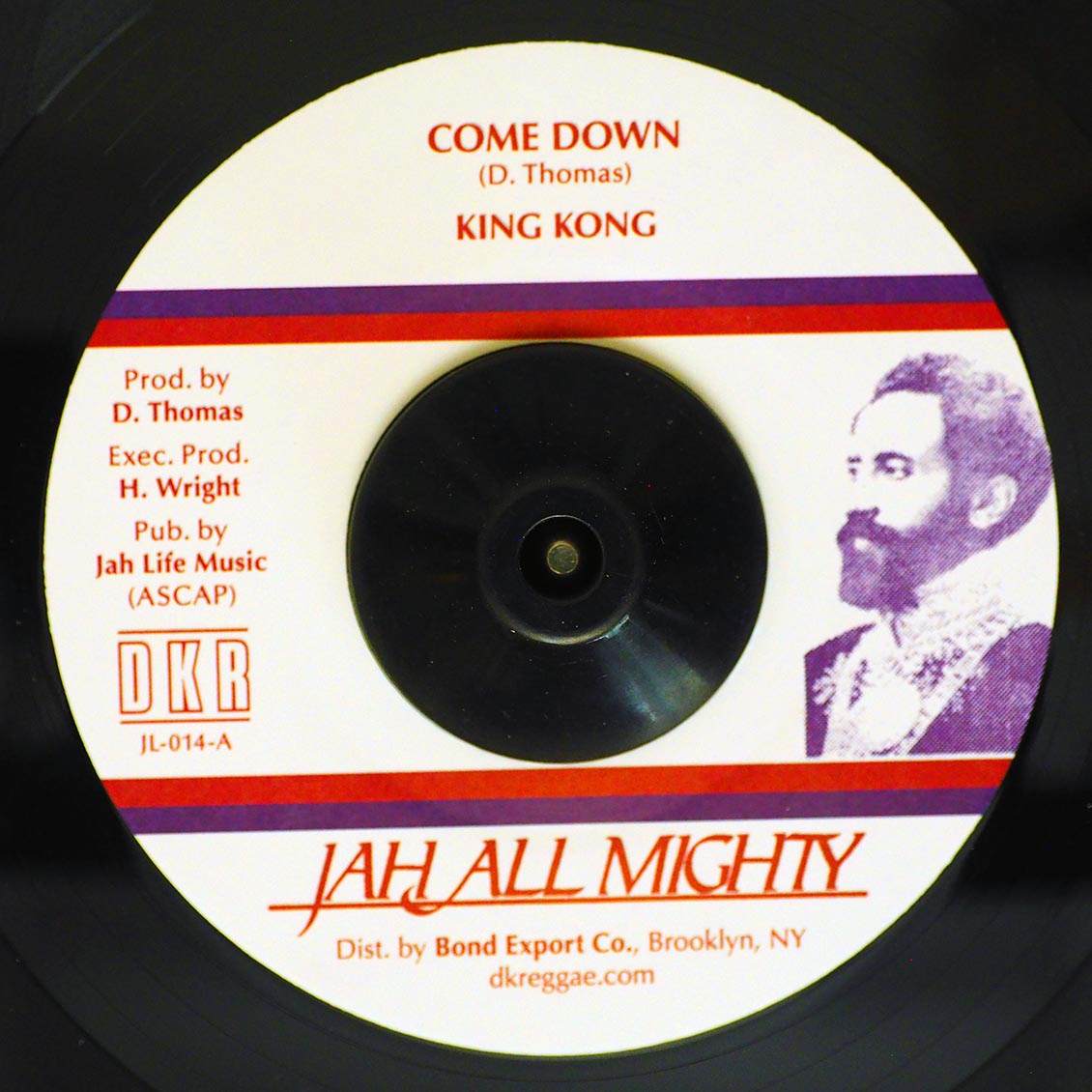 King Kong - Come Down  /  Version - 7"