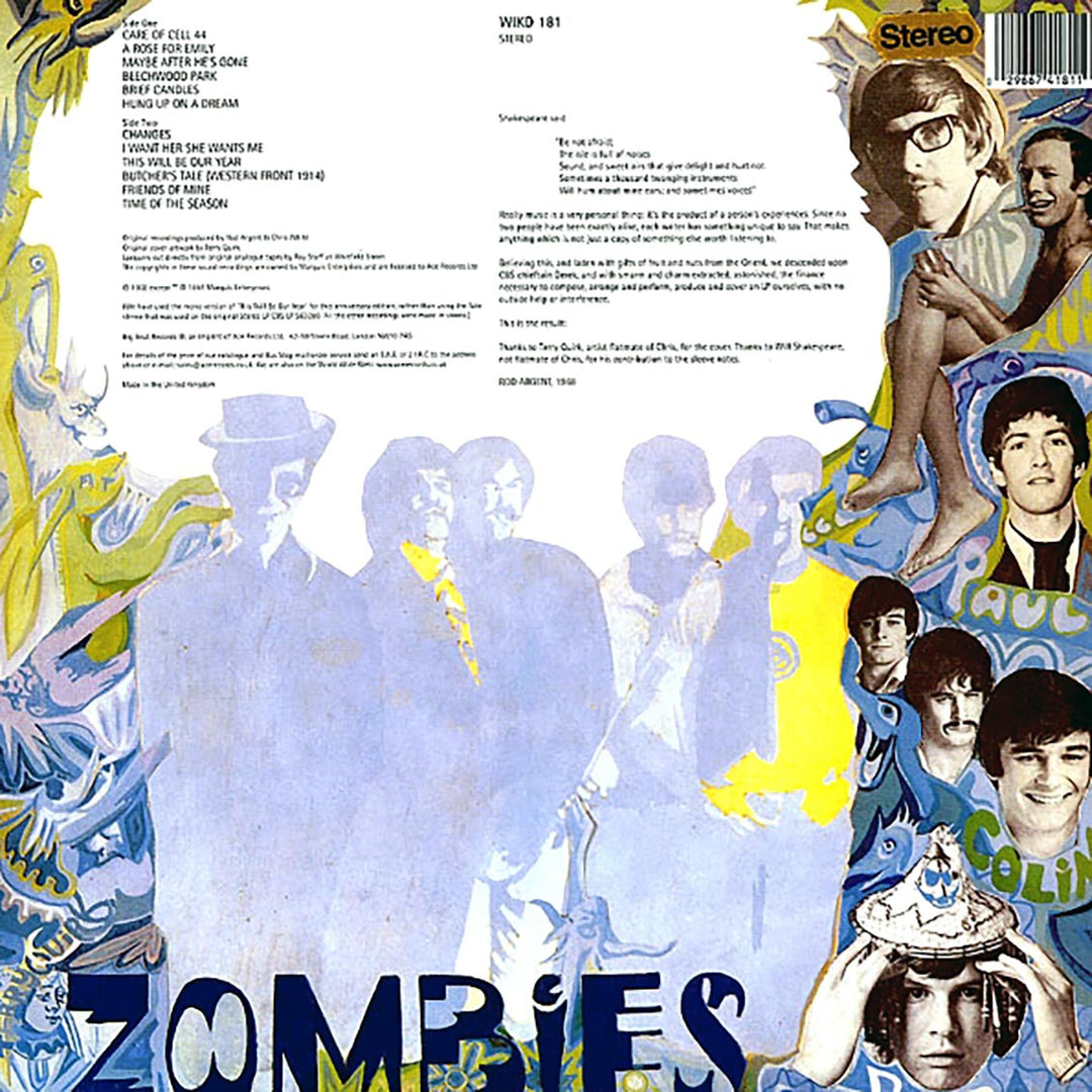 The Zombies - Odessey & Oracle: 30th Anniversary Edition - Vinyl LP - LP