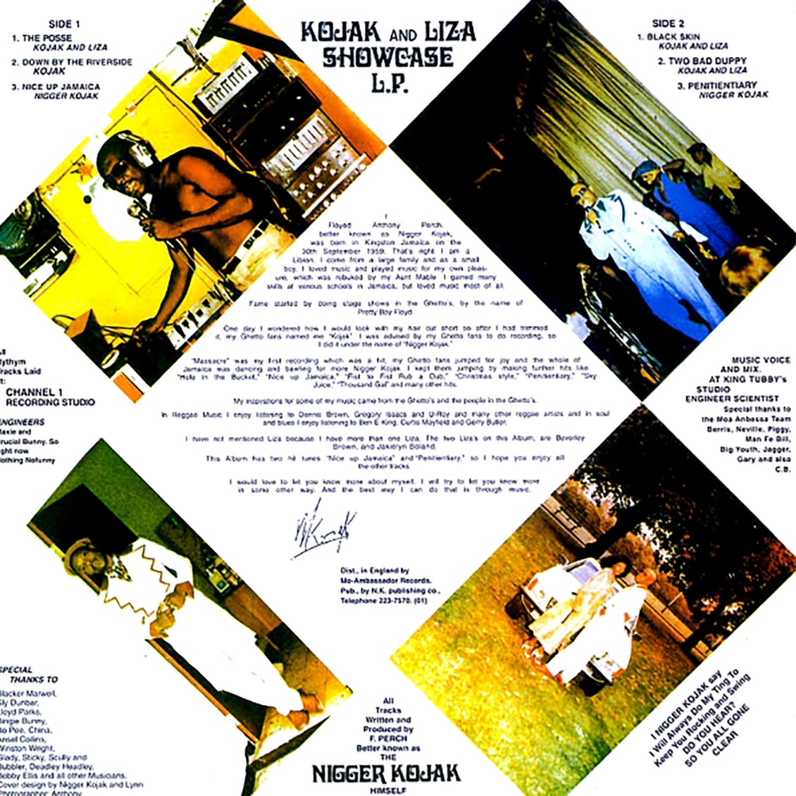 Kojak & Liza - Showcase LP - Vinyl LP, LP