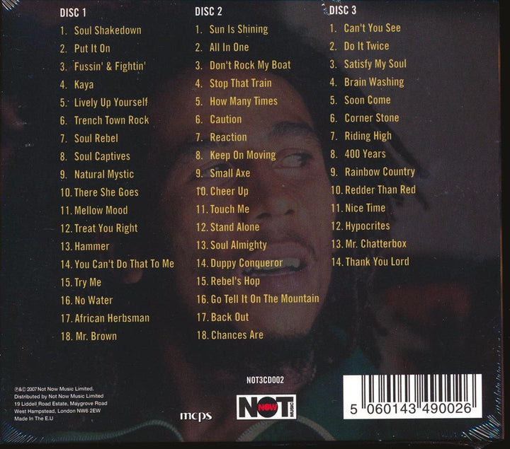 Bob Marley - A Legend: 50 Reggae Classics (50 tracks) (3xCD) (deluxe 3-fold digipak) - CD - CD