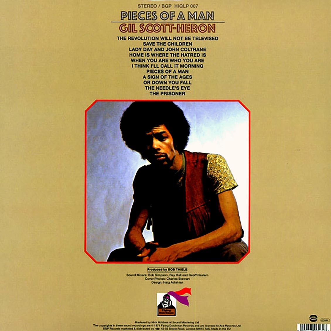 Gil Scott-Heron - Pieces Of A Man (180g) - Vinyl LP, LP