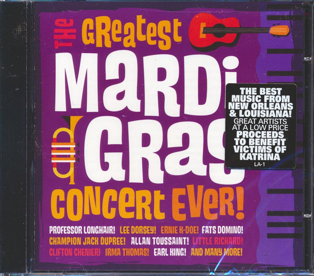 Fats Domino, Leo Dorsey, Allan Toussaint, Etc. - The Greatest Mardi Gras Concert Ever! - CD