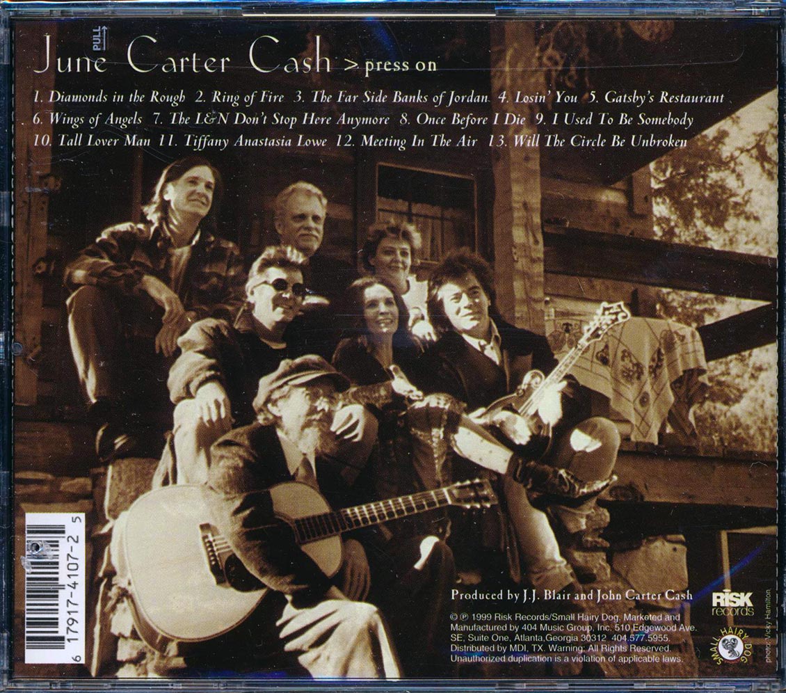 June Carter Cash - Press On (marked/ltd stock) - CD, CD