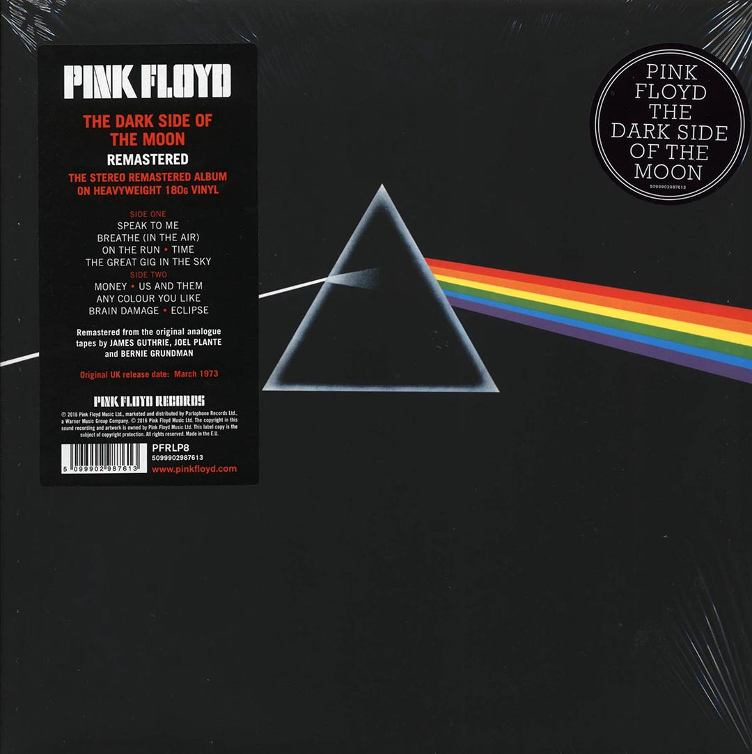 Pink Floyd - Dark Side Of The Moon (2016 Remaster, Out Of Print) (180g) (remastered) - Vinyl LP