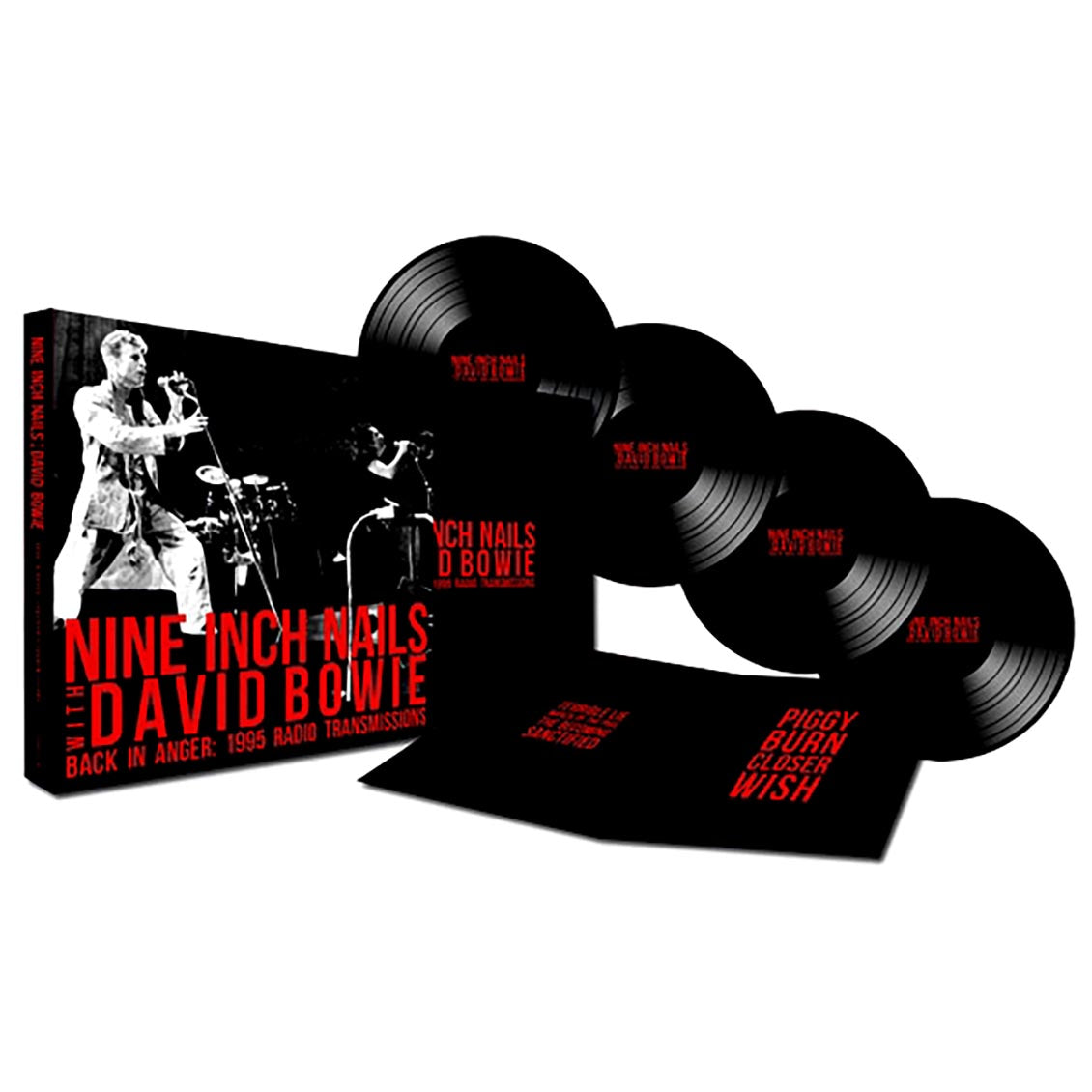 Nine Inch Nails, David Bowie - Back In Anger: 1995 Radio Transmissions (4xLP) (box set) - Vinyl LP
