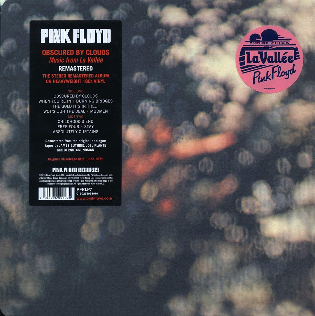 Pink Floyd - Obscured By Clouds (180g) (remastered) (radius corners) - Vinyl LP