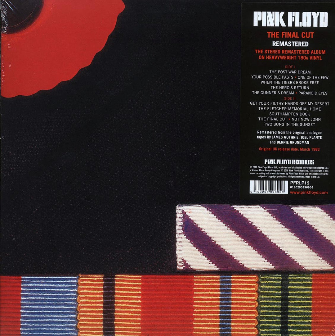Pink Floyd - The Final Cut (180g) - Vinyl LP