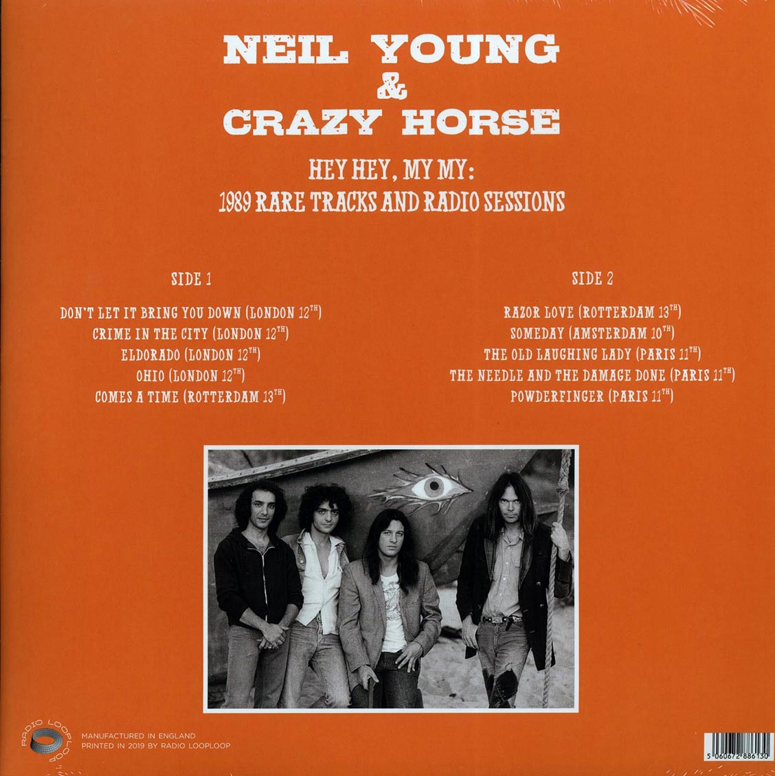 Neil Young & Crazy Horse - Hey Hey, My My: 1989 Rare Tracks And Radio Sessions - Vinyl LP, LP