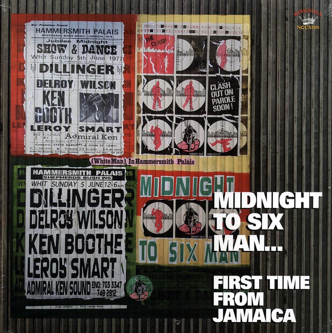 Dillinger, Delroy Wilson, Ken Boothe, Leroy Smart,  Etc. - Midnight To Six Man: First Time From Jamaica (180g) - Vinyl LP