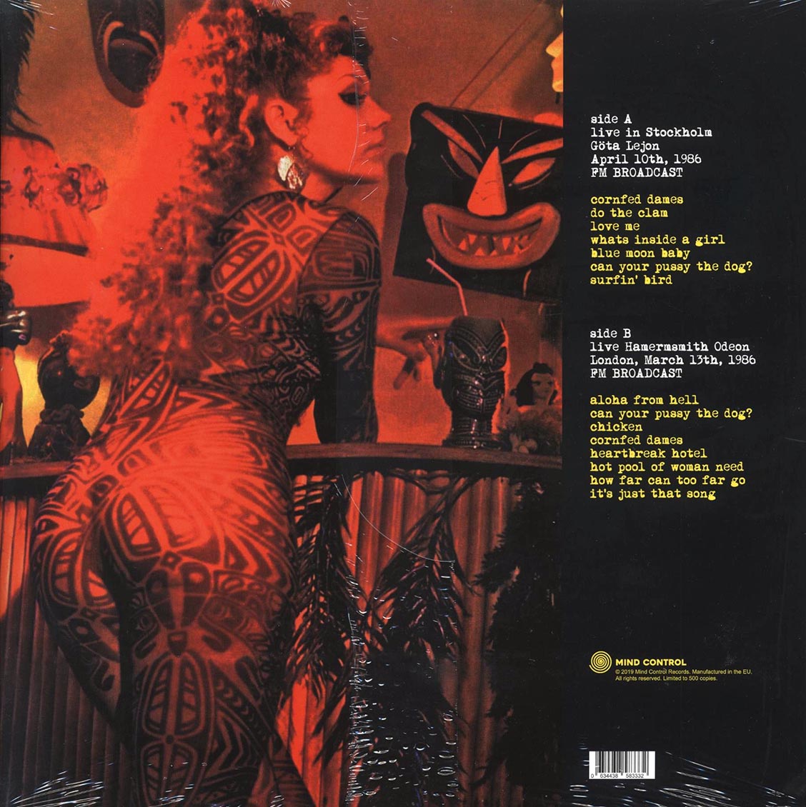 The Cramps - Performing Songs Of Sex, Love And Hate: Broadcast From London And Stockholm, A Date With Elvis Tour, 1986 (ltd. 500 copies made) - Vinyl LP, LP