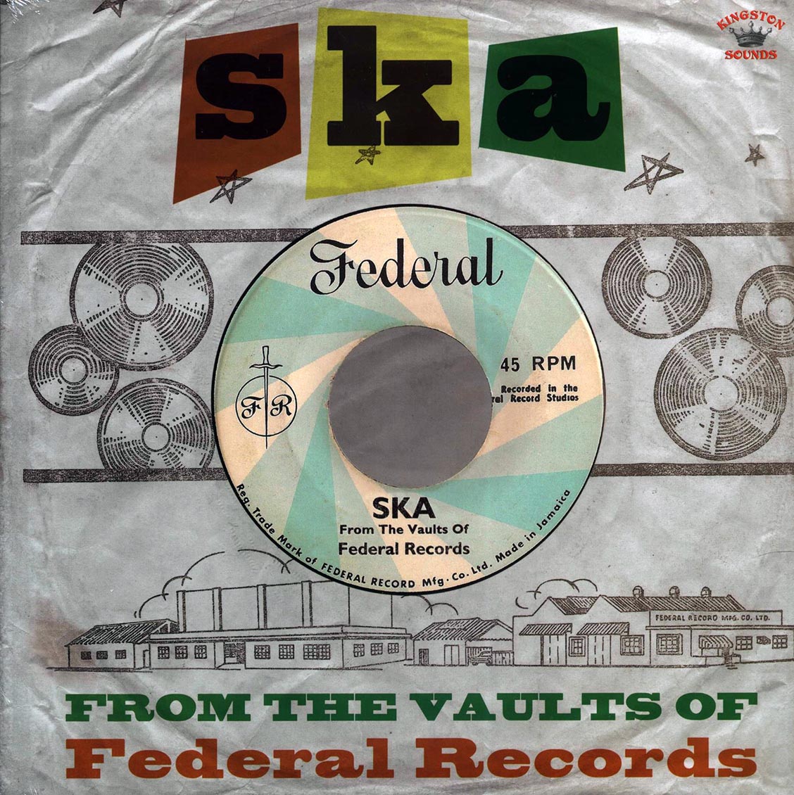 Don Drummond, The Skatalites, Lord Tanamo, Etc. - Ska From The Vaults Of Federal Records (180g) - Vinyl LP