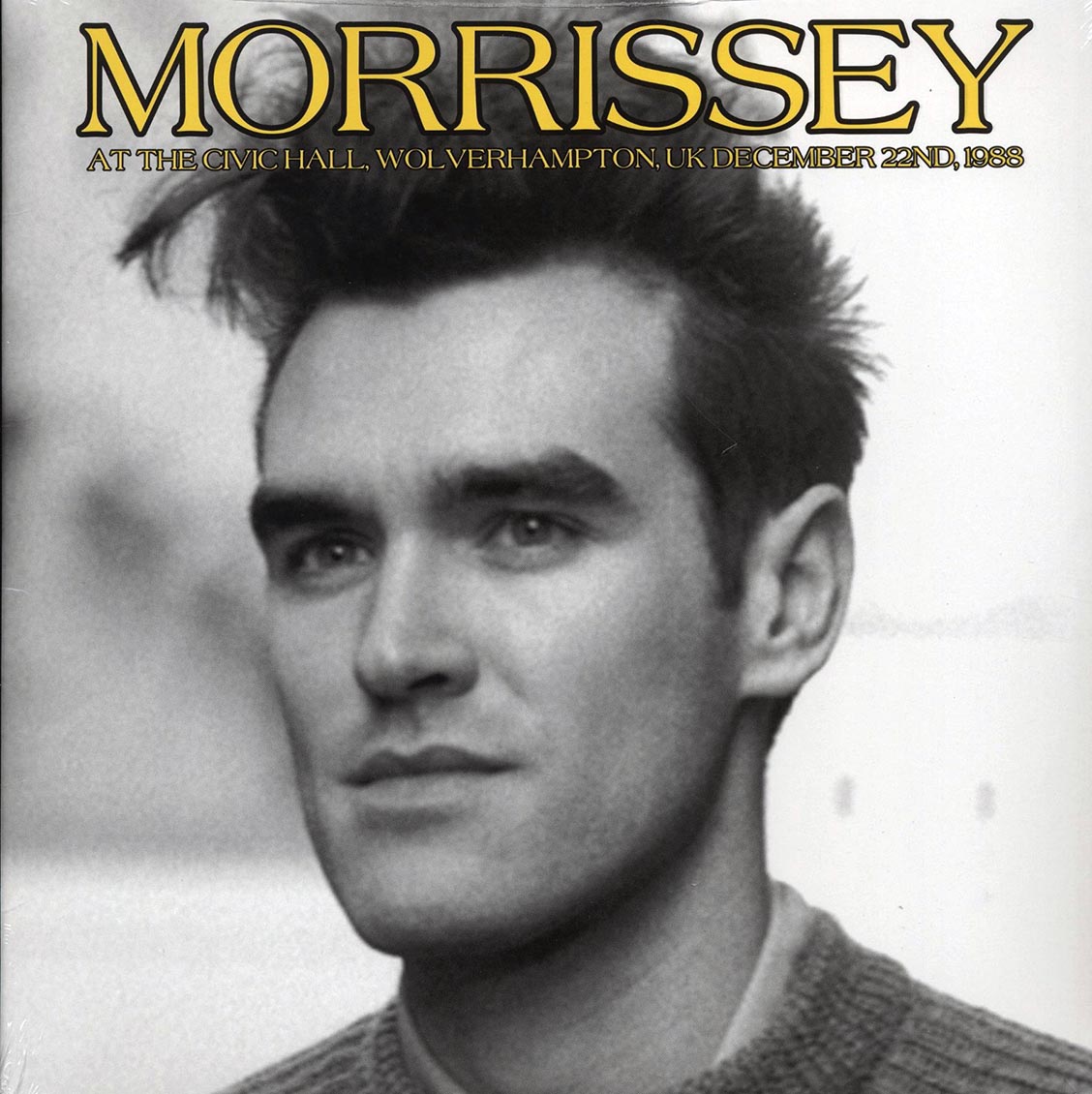Morrissey - At The Civic Hall, Wolverhampton, UK December 22nd, 1988 (ltd. 500 copies made) - Vinyl LP