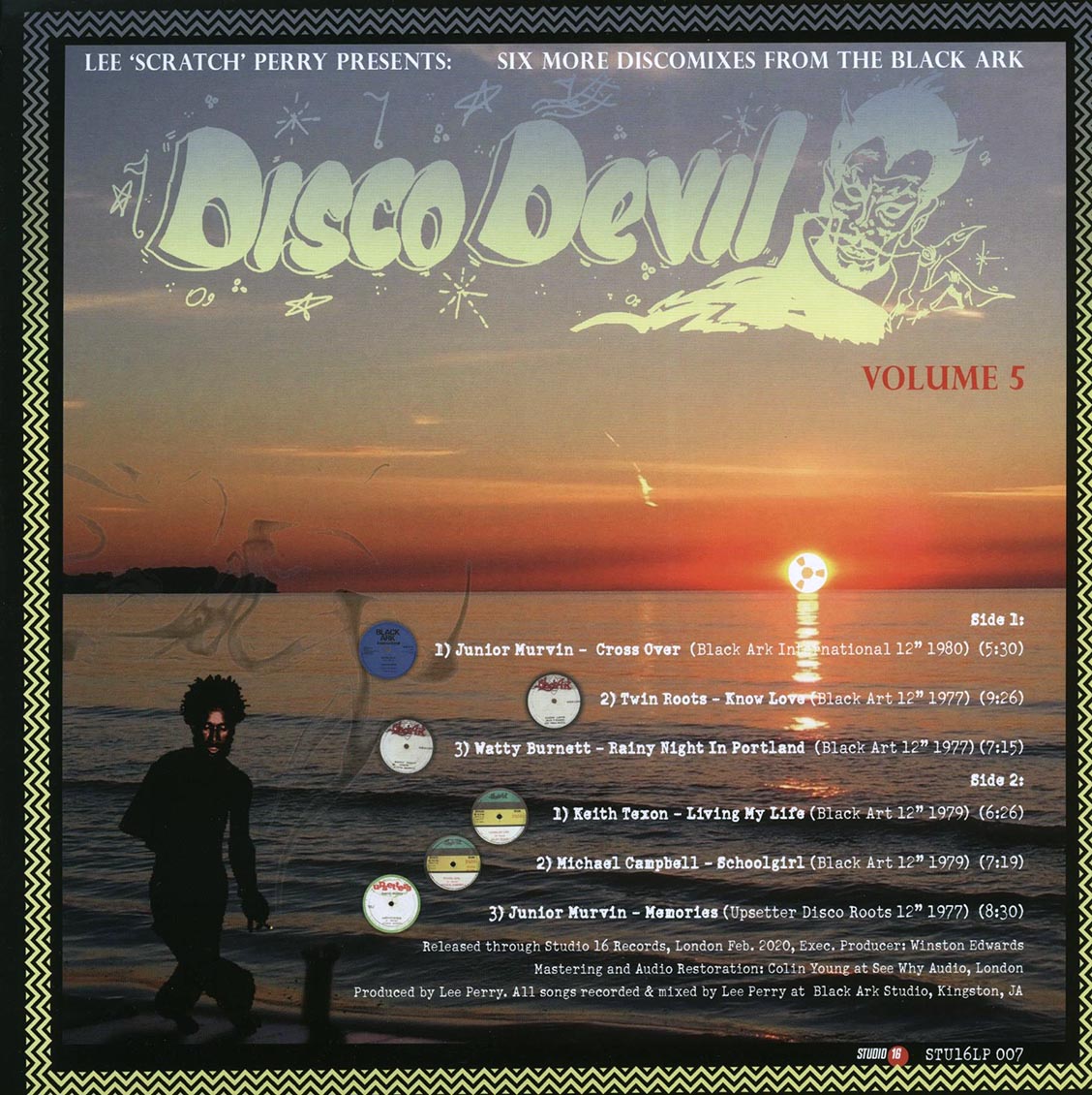 Lee Perry - Disco Devil Volume 5: Six More Classic Discomixes From The Black Ark Studio 1977-79 - Vinyl LP, LP