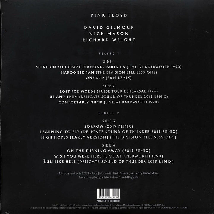 Pink Floyd - The Later Years 1987-2019 (2xLP) (180g) - Vinyl LP, LP