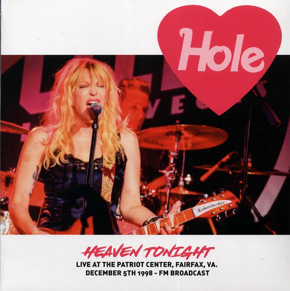 Hole - Heaven Tonight: Live At The Patriot Center, Fairfax, VA, December 5th 1998 FM Broadcast (ltd. 500 copies made) - Vinyl LP