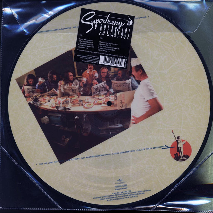 Supertramp - Breakfast In America (picture disc) - Vinyl LP - LP