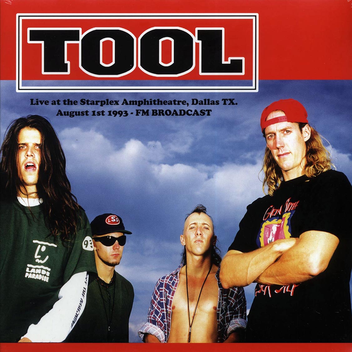 Tool - Live At The Starplex Amphitheatre, Dallas, TX August 1st 1993 FM Broadcast (ltd. 500 copies made) - Vinyl LP