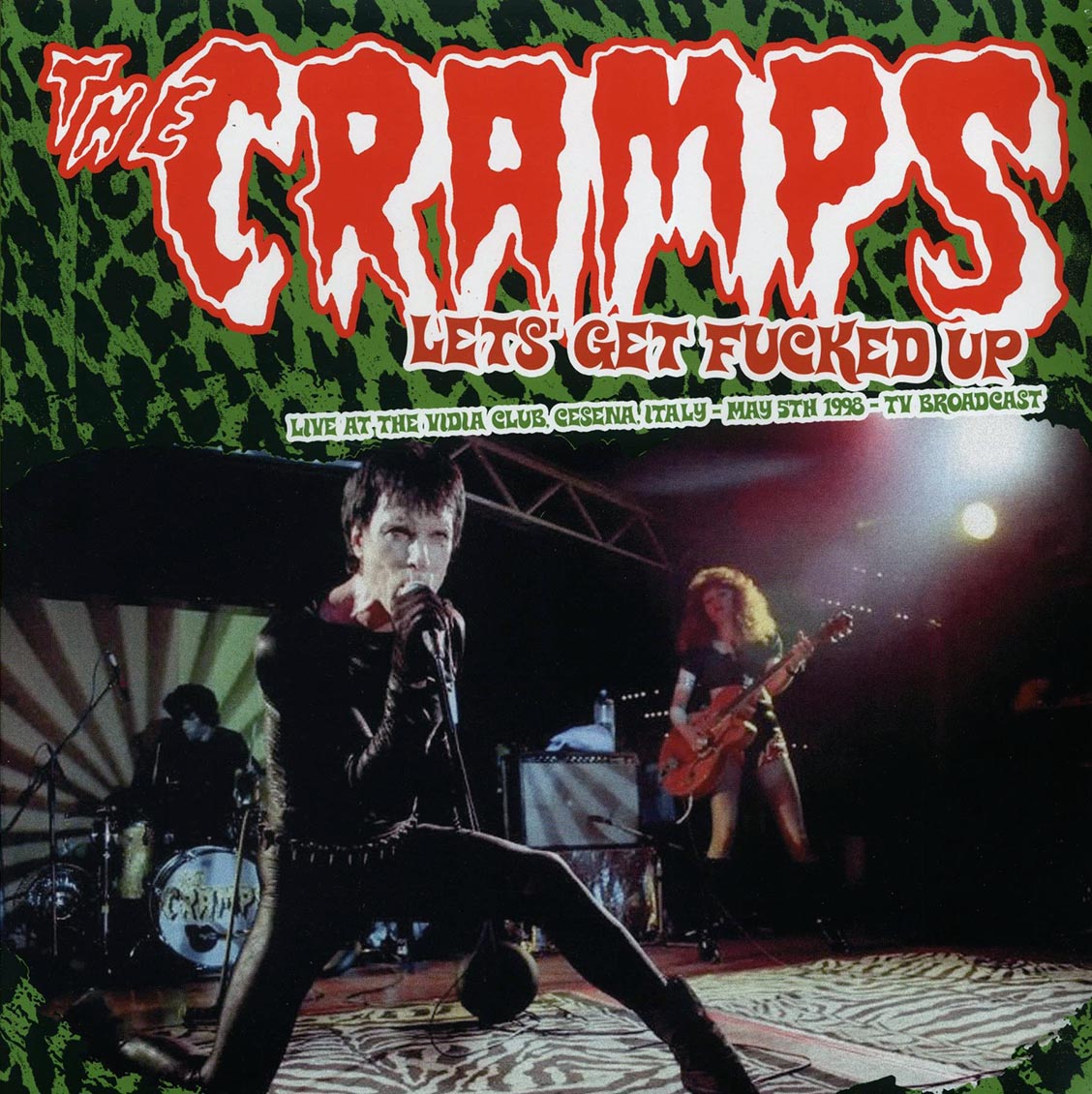 The Cramps - Let's Get F----- Up: Live At The Vidia Club, Cesena, Italy May 5th 1989 TV Broadcast (ltd. 500 copies made) (2xLP) - Vinyl LP