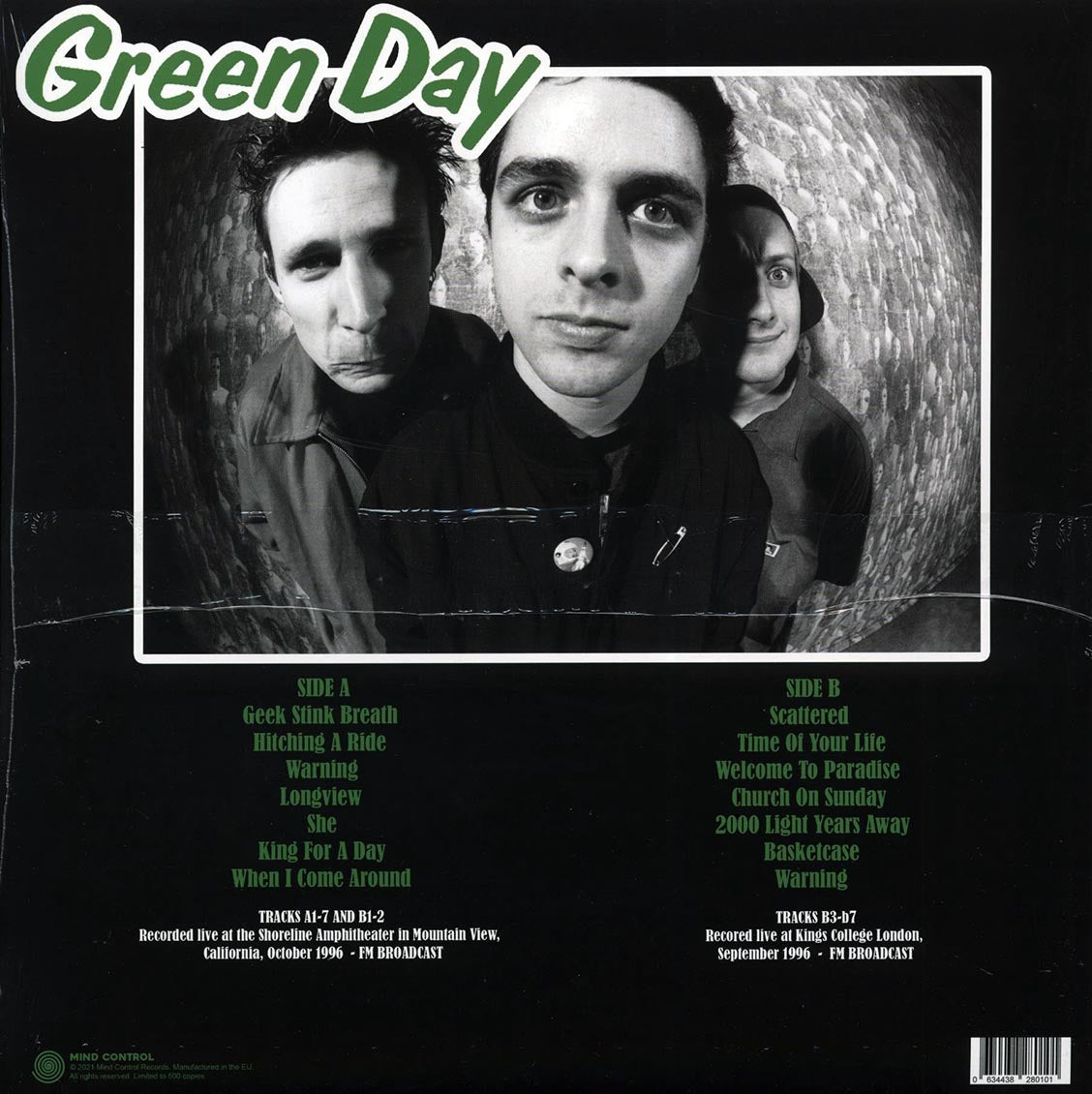 Green Day - You Know Where We'll Be Found: Rare & Acoustic Tracks (ltd. 500 copies made) - Vinyl LP, LP