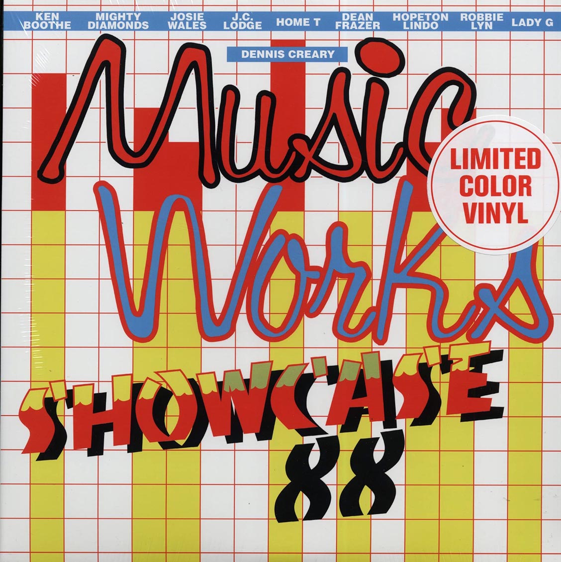 Lady G, Josey Wales, The Mighty Diamonds, Home T, JC Lodge, Etc. - Music Works Showcase 88 (Telephone Love Rhythm) (ltd. ed.) (colored vinyl) - Vinyl LP