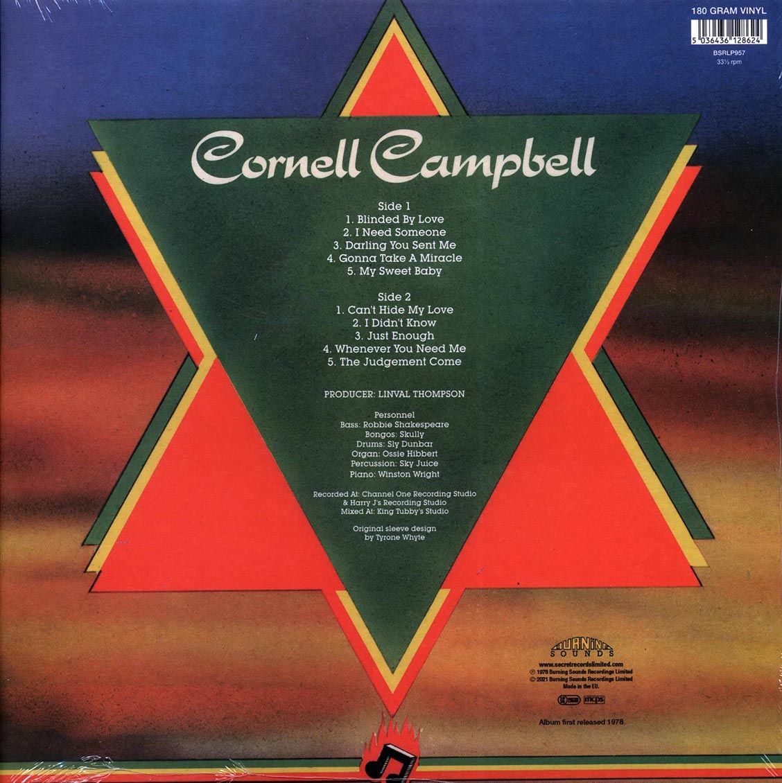 Cornell Campbell - Sweet Baby (180g) - Vinyl LP, LP