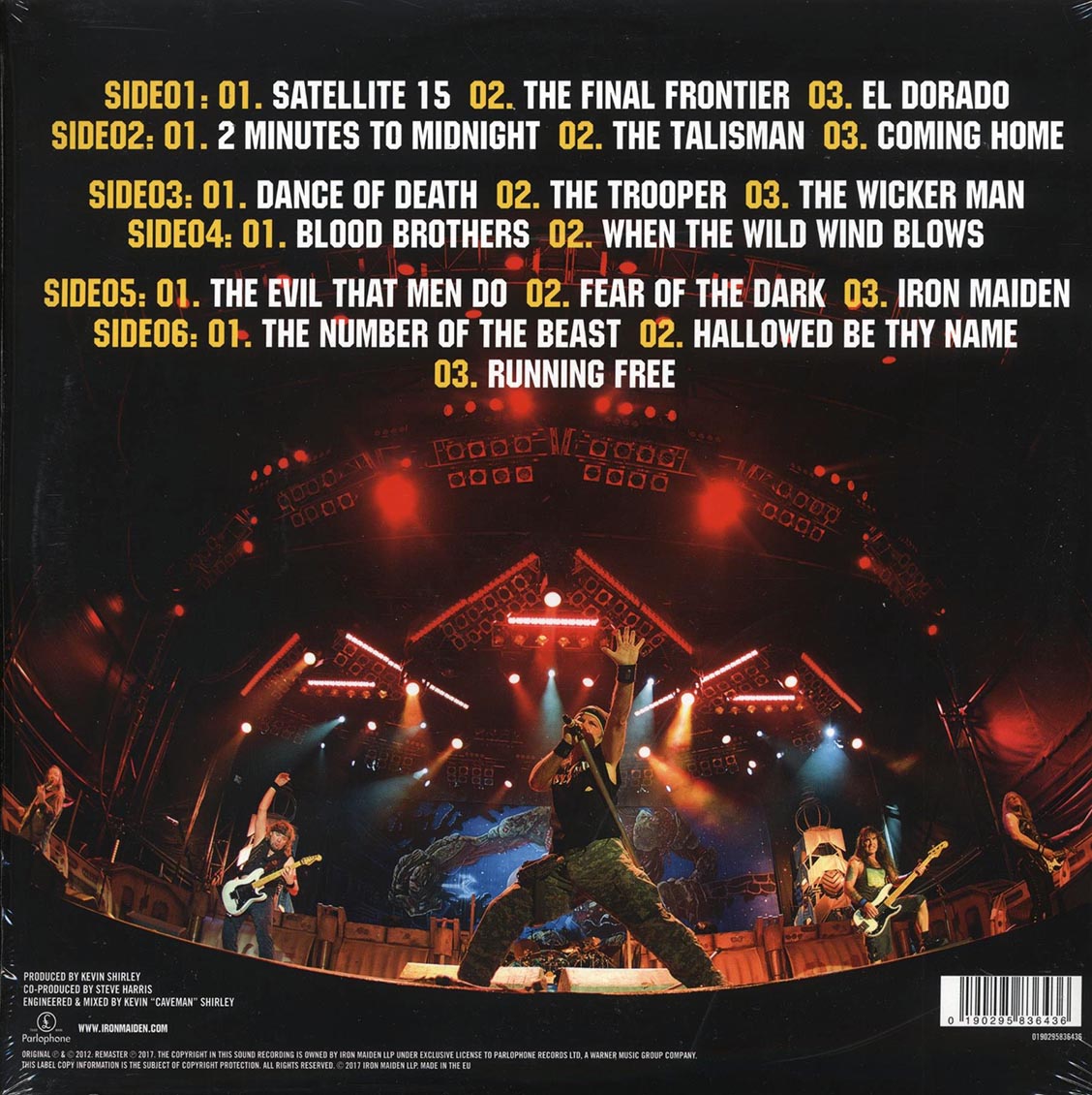 Iron Maiden - En Vivo! (ltd. ed.) (3xLP) (180g) (remastered) - Vinyl LP, LP