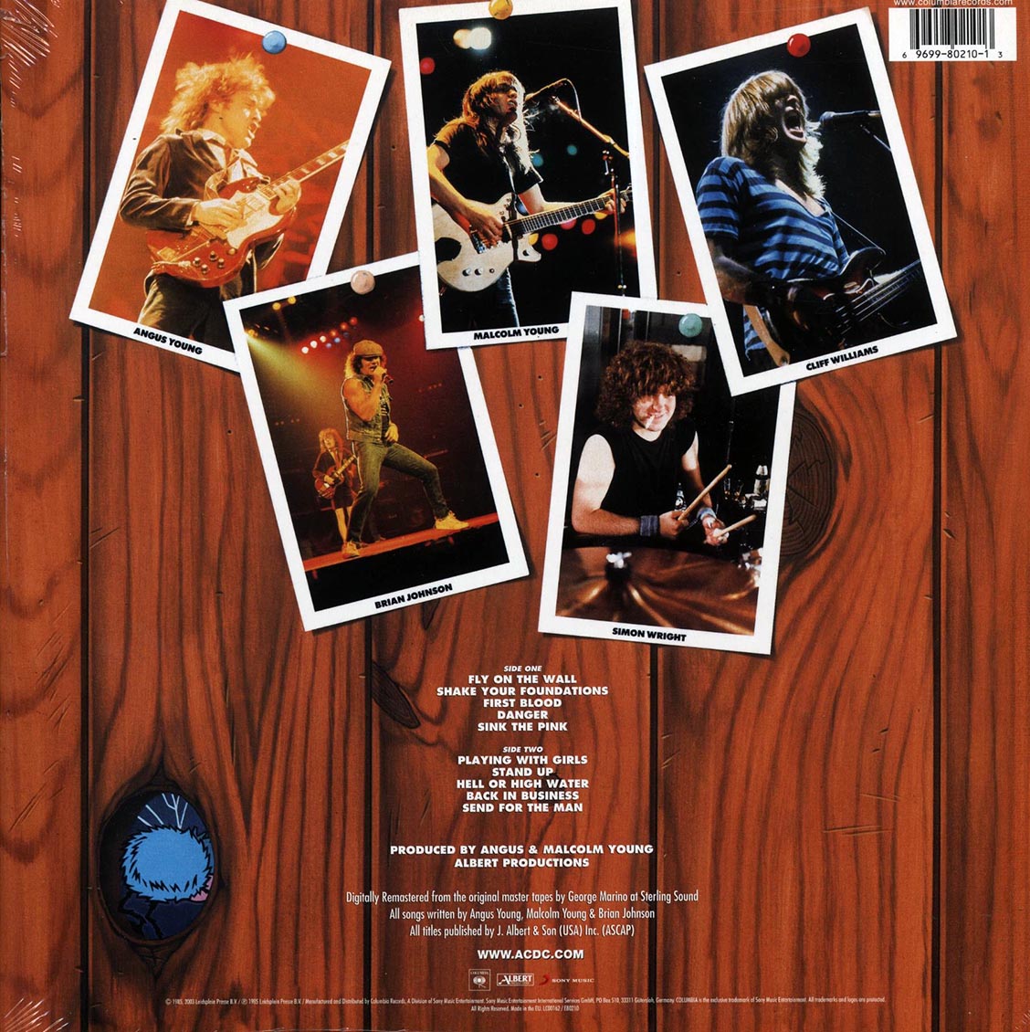 AC/DC - Fly On The Wall (180g) - Vinyl LP, LP