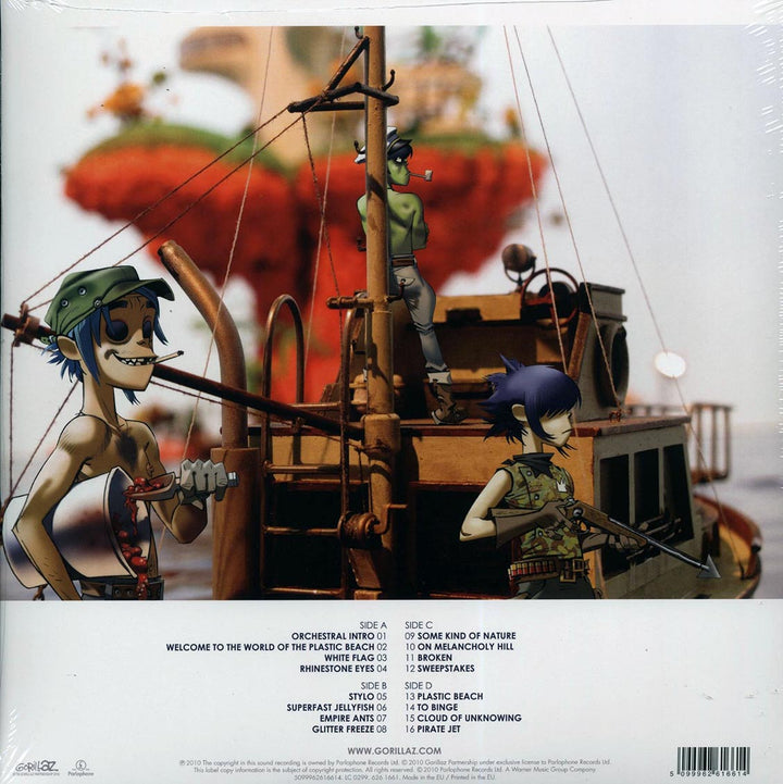 Gorillaz - Plastic Beach (2xLP) - Vinyl LP, LP
