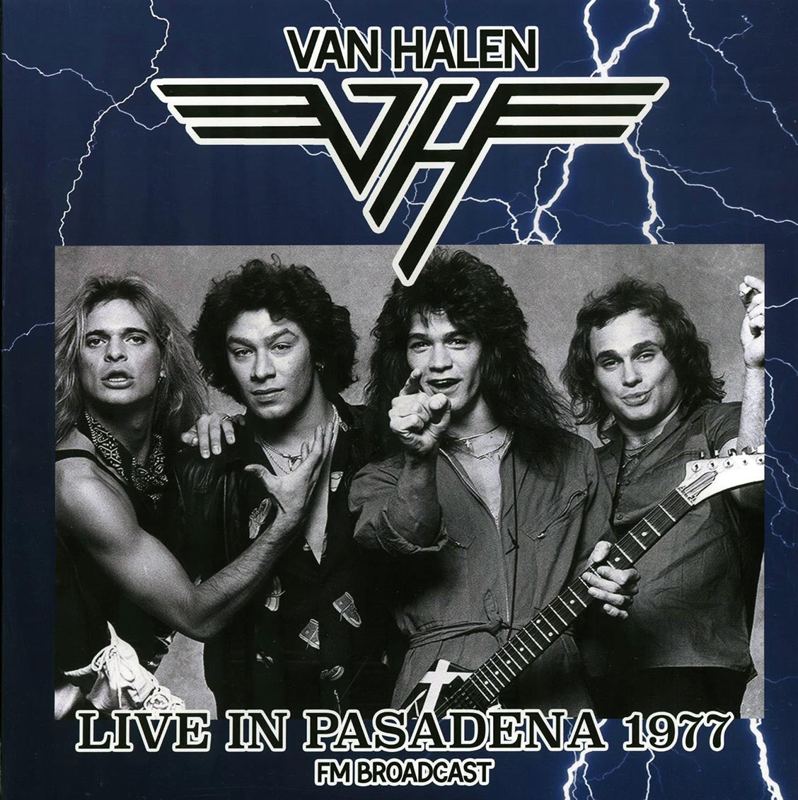 Van Halen - Live In Pasadena 1977 FM Broadcast (ltd. 500 copies made) - Vinyl LP