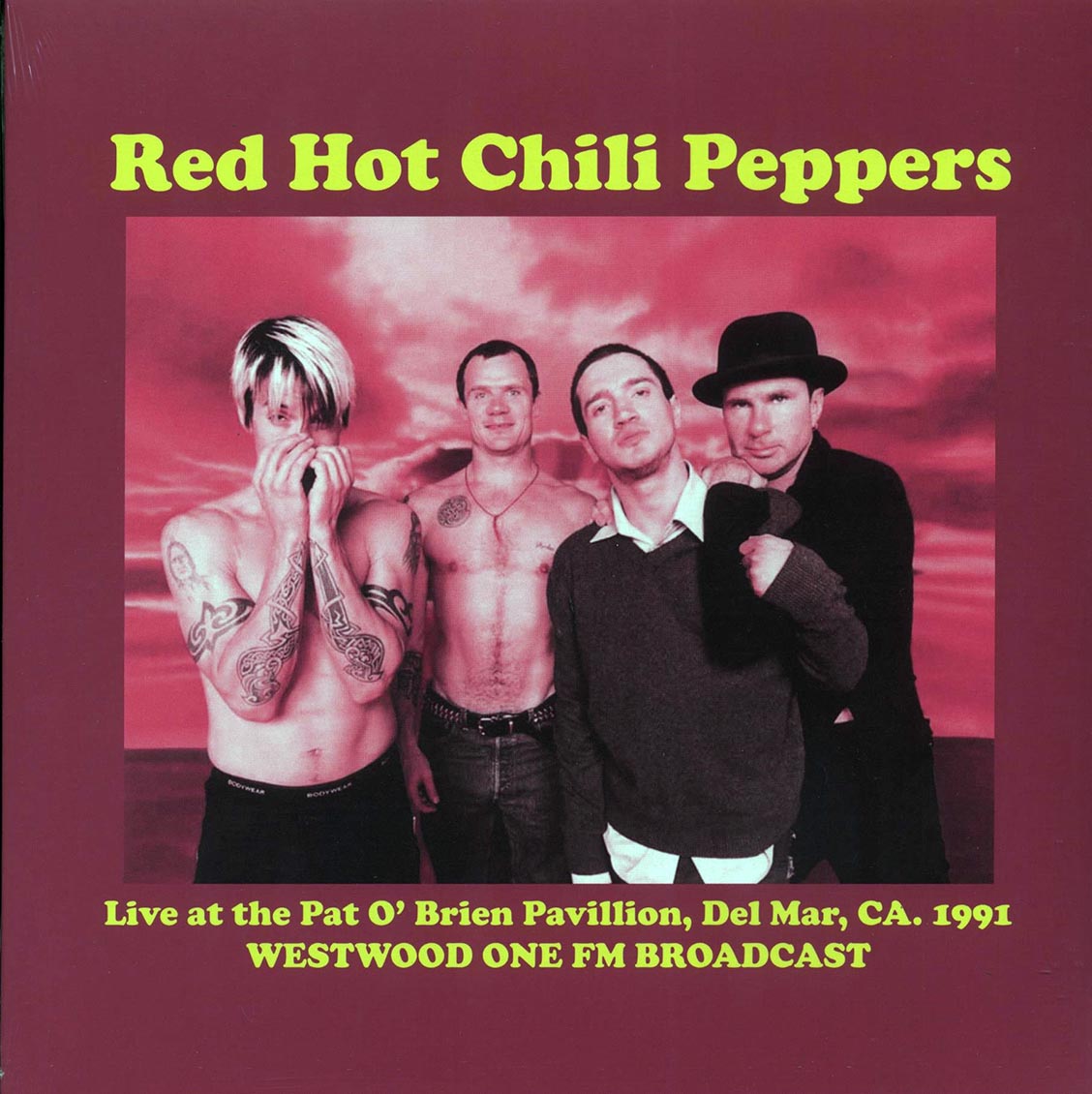 Red Hot Chili Peppers - Live At The Pat O'Brien Pavillion, Del Mar, CA 1991 Westwood One FM Broadcast (ltd. 500 copies made) - Vinyl LP