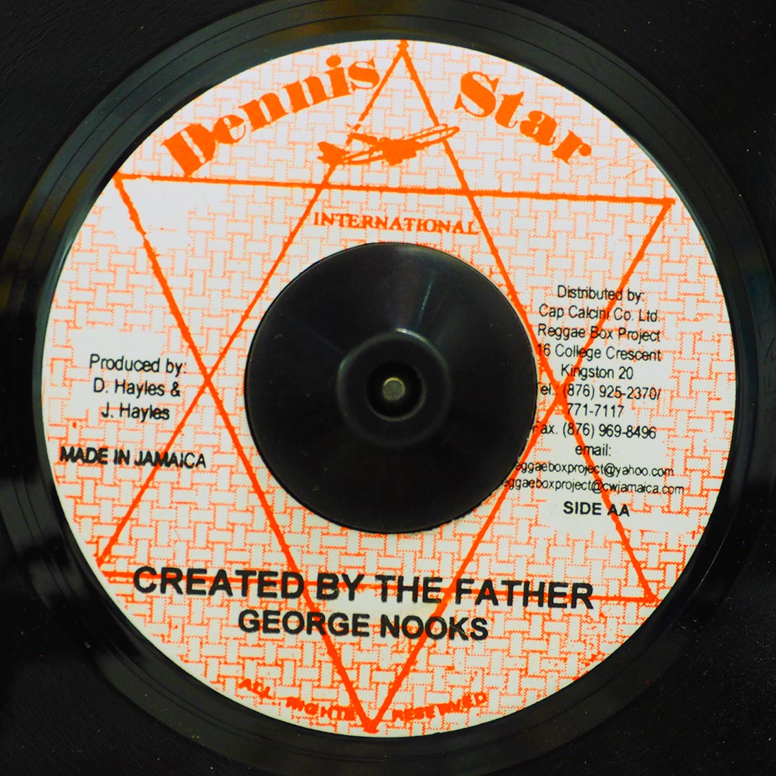 George Nooks - If I Had The World  /  George Nooks - Created By The Father (rhythm: "Unchained") - 7", 7"