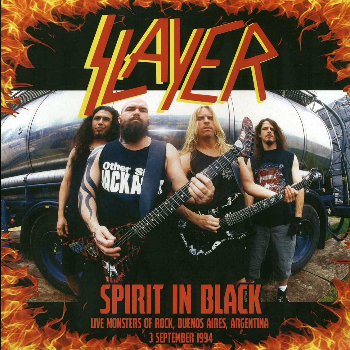 Slayer - Spirit In Black: Live Monsters Of Rock, Buenos Aires, Argentina 3 September 1994 (ltd. 500 copies made) - Vinyl LP