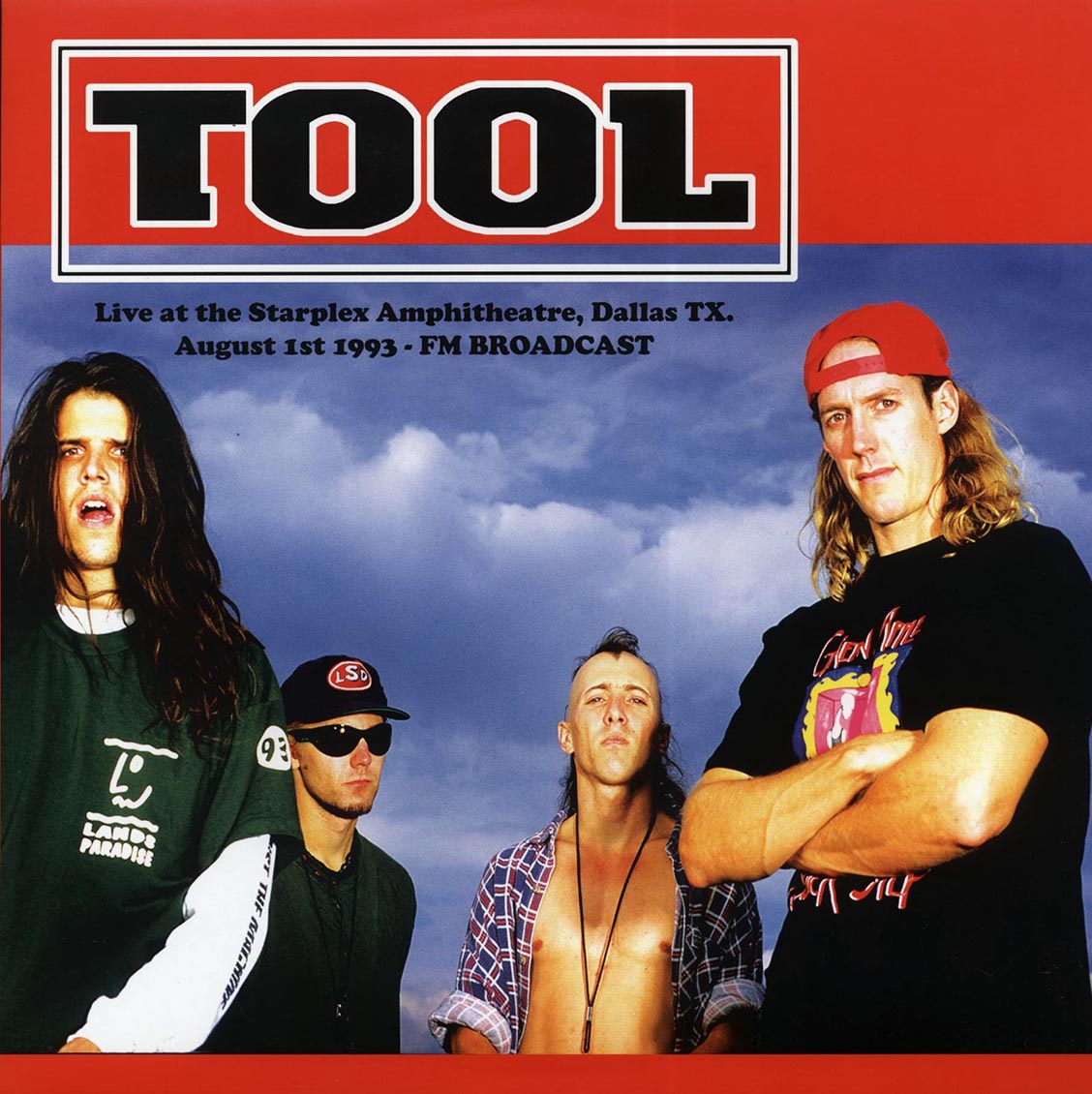 Tool - Live At The Starplex Amphitheatre, Dallas, TX August 1st 1993 FM Broadcast (ltd. 500 copies made) (splatter vinyl) - Vinyl LP