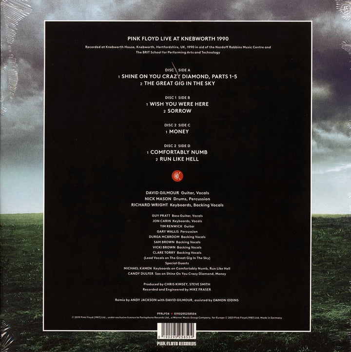 Pink Floyd - Live At Knebworth 1990 (2xLP) (45rpm) (180g) - Vinyl LP - LP