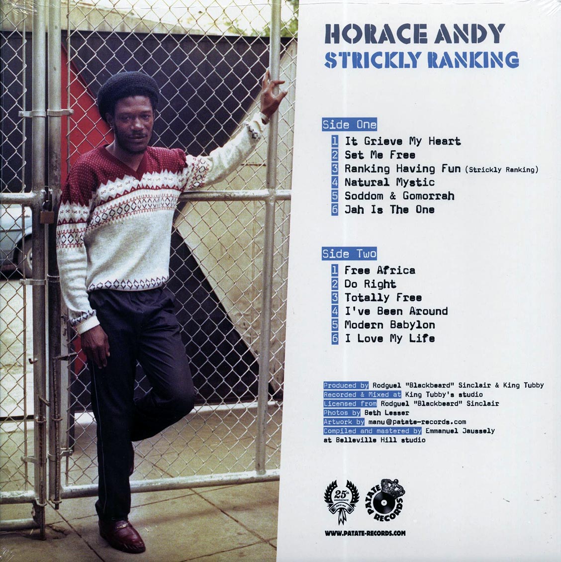 Horace Andy - Strickly Ranking: The Blackbeard Years 1977-80 - Vinyl LP, LP