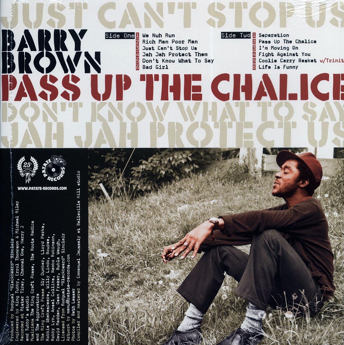 Barry Brown - Pass Up The Chalice: The Blackbeard Years 1978-1983 - Vinyl LP, LP