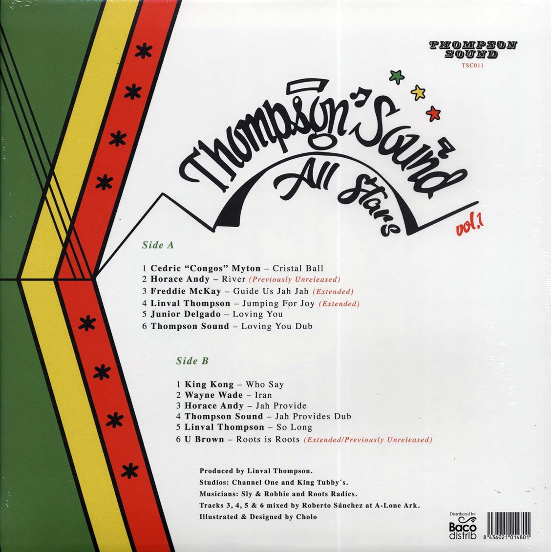 Cedric Myton, King Kong, Horace Andy, Freddie McKay, Linval Thompson, Etc. - Linval Thompson & Friends Volume 1: Thompson Sound All Stars - Vinyl LP, LP